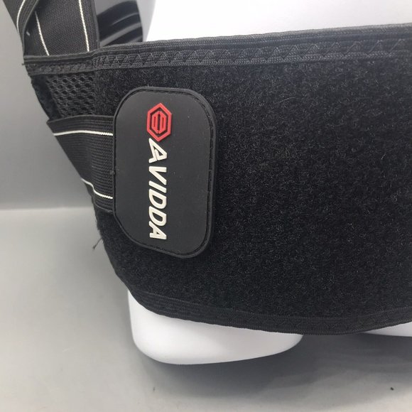 Avidda Men & Women’s Posture Corrector Back Brace - Black Size Medium EUC - Picture 3 of 7